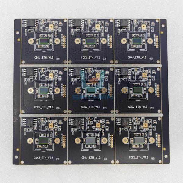 OEM Industrial PCB Assembly Black Soldmask 1OZ Medical Pcb Assembly