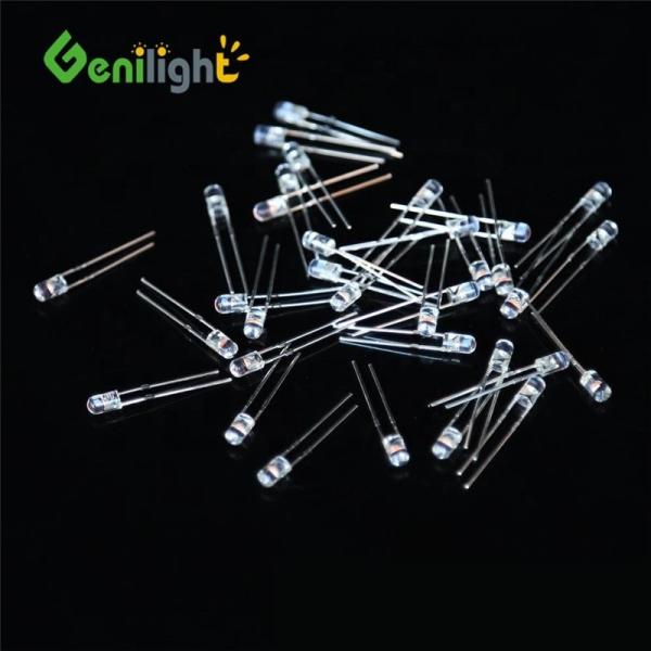 F3 Milk LEDs 3mm Ultra Bright Red Green Blue White Yellow LED -40-60 Tolerance