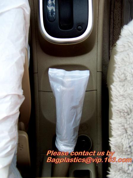 5 in 1 clean kits, auto clean kits, auto cleaning kits, Disposable PE Plastic Seat Car Cover Package, 5-in-1 Automotive