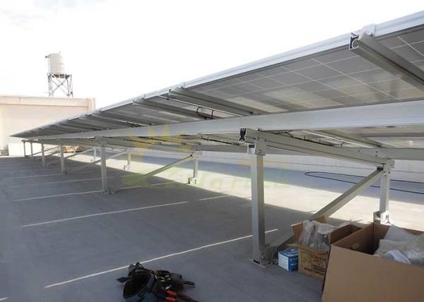 OEM Solar Roof Racking Systems With U - Shaped Terrain Mounting Solution