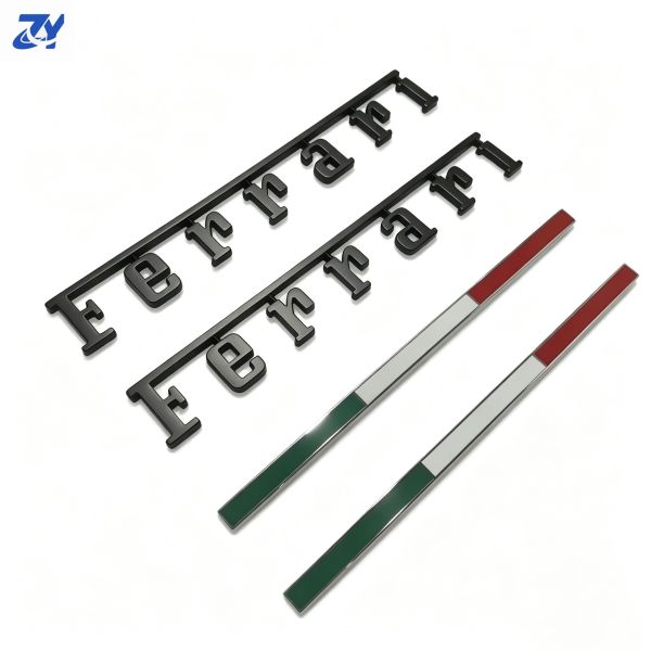 Hot Selling High Quality Carbon Fiber Car logo for Ferrari F8 Spider&Tributo Car Emblem Badge
