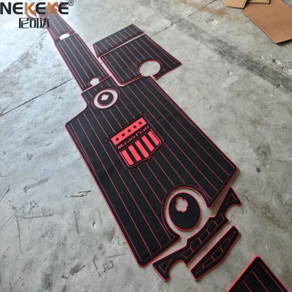 6mm Thickness 3000H UV Resistant Self Adhesive Marine EVA Flooring Boat Deck Mat for 2011 MasterCraft X25