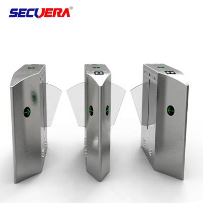 Bata o tipo torniquete automático da asa do código de barras do controle de acesso do painel de controlo do torniquete para o transporte público