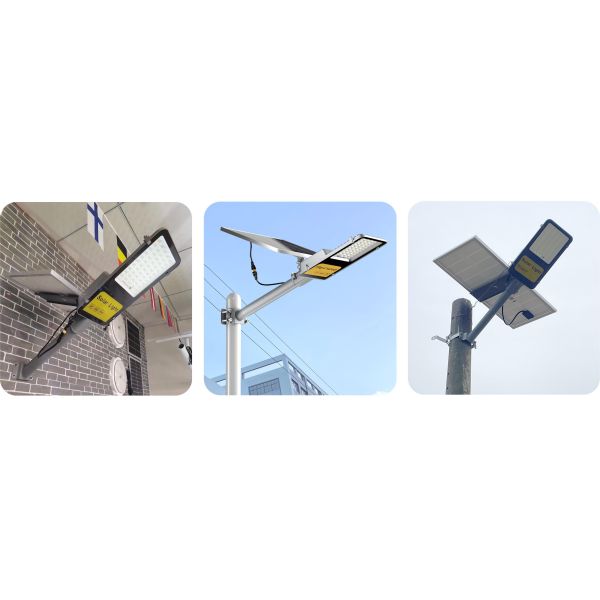 200W 300W 400W 500W Classsic Aluminum Solar Street Lights For Village Yard Outdoor