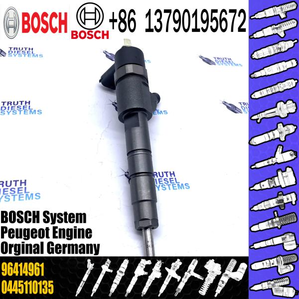 0445110075 0986435076 Fuel Injector 96386523 96414961 198089 For PEUGEOT 8H Engine