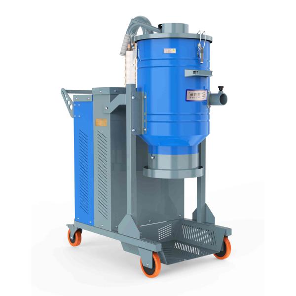 Continuous Bagging Industrial Vacuum Cleaners , vacuum dust extractor 380V