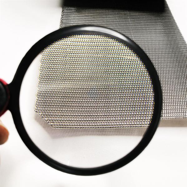 80-1000um Stainless Steel Wire Industrial Filter Mesh Plain Weave Dutch