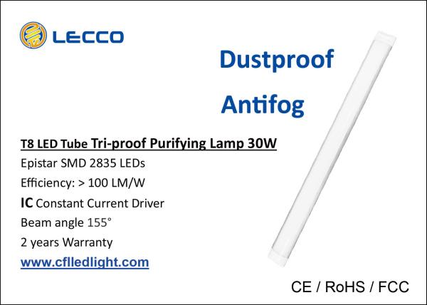 Energy Saving 900mm T8 LED Tube light 30W With PC / ALuminum Material