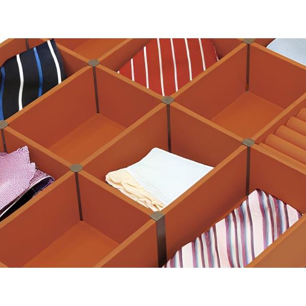 Plateau de rangement pour bijoux de garde-robe de taille personnalisée, inserts de tiroir à bijoux exquis YG-T001