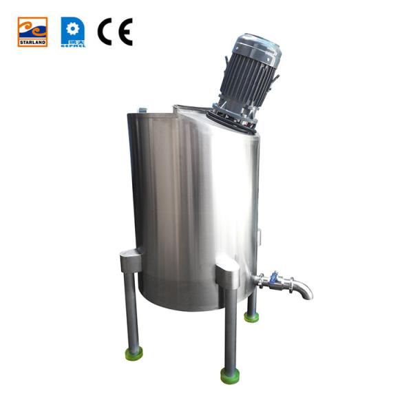 320L 304 Máquina de mezcla de alimentos de alta velocidad con pantalla táctil semiautomática