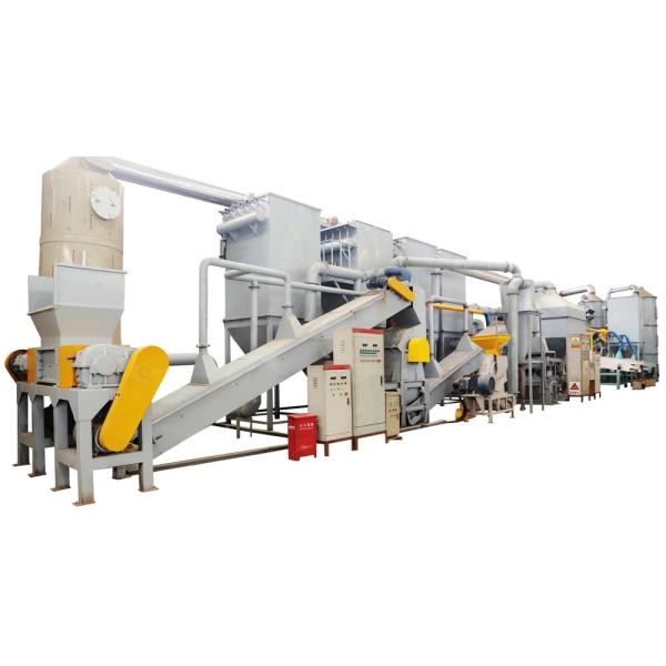 PLC PC Touch Screen Control Lithium Cell Battery Recycling Machine for Mobile Phone