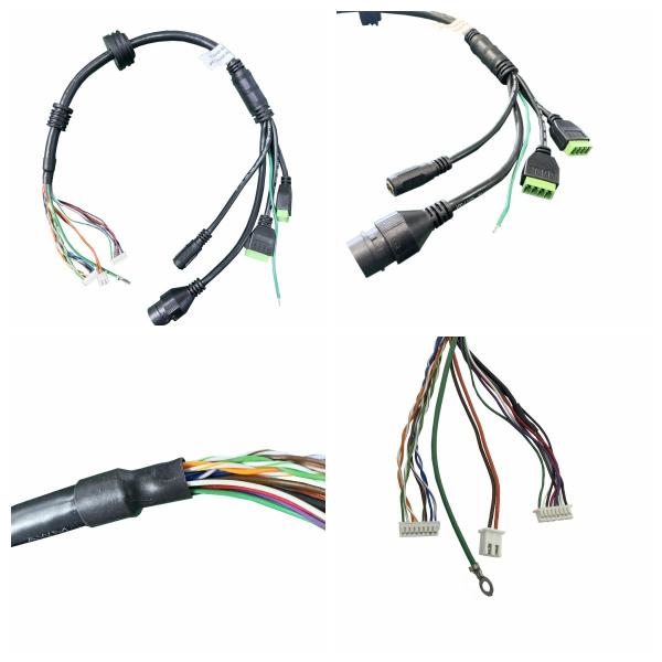 Внешний медный IP кабель камеры ПВХ пиджак RJ45F соединитель Противоморозный 130 мм длина 010