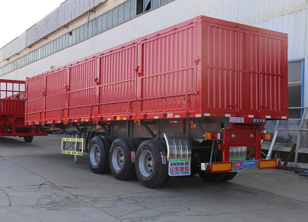 60 Ton Single Point Suspension Box Semi-Trailer without ABS Anti-lock Braking System