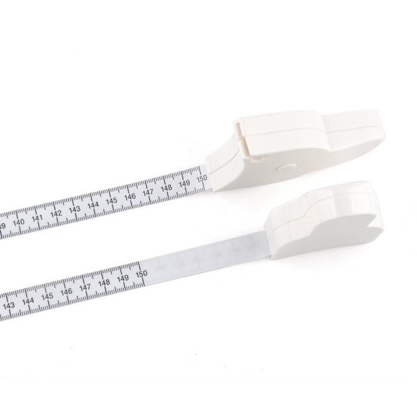 Ruban métrique coloré de forme physique de double échelle, outils de mesure de couture de 60 pouces 150cm