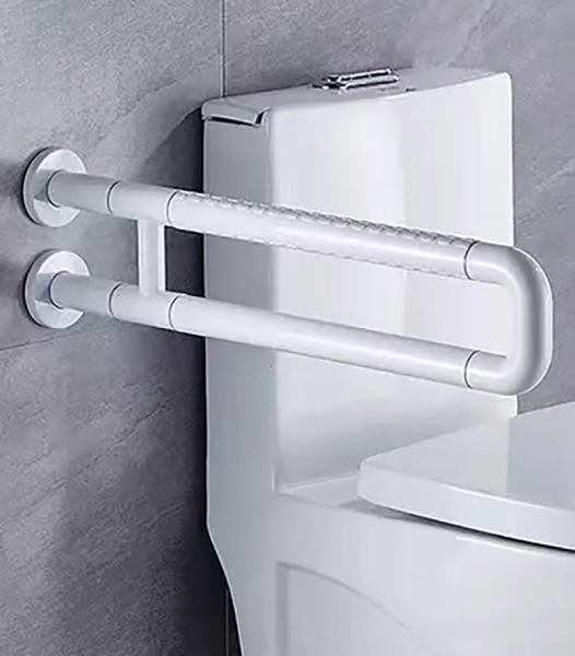 Wall Mounted Stainless Steel Grab Bar Anti Slip For Bathroom Toilet