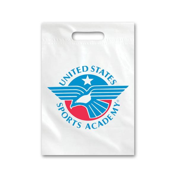 Умирает материал ЛДПЭ сумок подарка ручки отрезка пластиковый розничный для ходить по магазинам