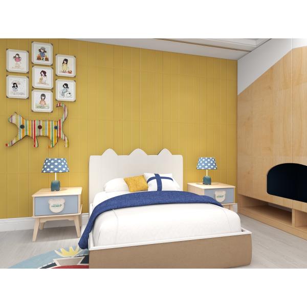 Moderno estilo 3D de madera panel de pared de cubierta de pegatinas con tecnología a prueba de agua