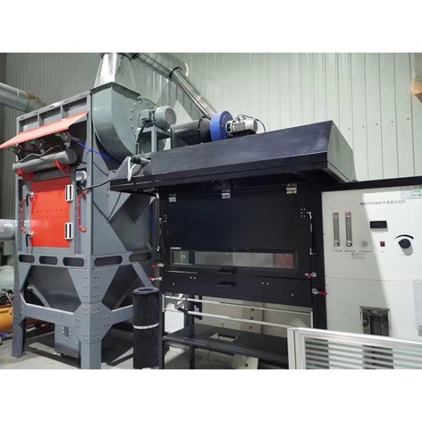 ISO 9239 Flooring Radiant Panel Tester 14kw For Critical Radiant Flux And Flame Spread Testing