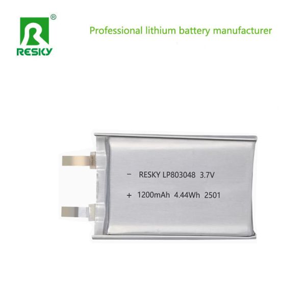 3.7V 1200mAh Low Discharge Rate Lithium Polymer Battery LiPo Rechargeable Battery for GPS Locator