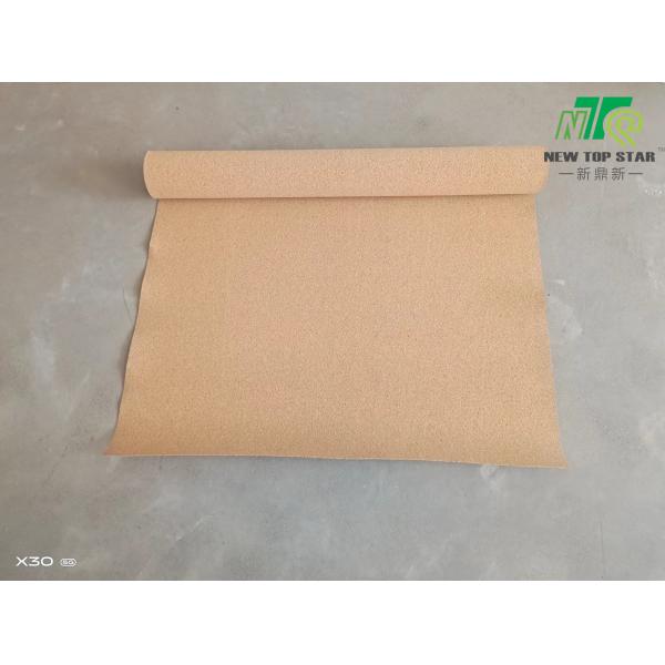 1mm Eco épais Cork Underlayment Soundproofing 220kg/Cbm pour le plancher de PVC