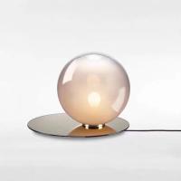 Lampe de table nordique de luxe moderne et simple pour salon créatif, lampe de table en verre pour chambre à coucher