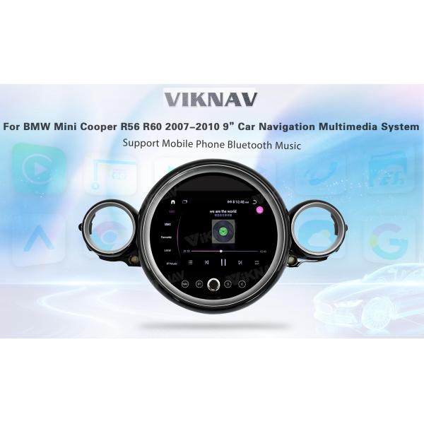 9-дюймовый двойной динический дисковый проигрыватель Bluetooth автомобильная стереосистема для BMW Mini Cooper R56 R60 2007-2010