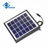 panneau solaire de 2W 6V photovoltaïque pour le petit système de panneau solaire de maison du système ZW-2W-6V de panneau solaire