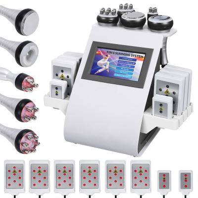 Advanced 6-In-1 Lipo Laser Slimming Machine With RF Cavitation Vacuum