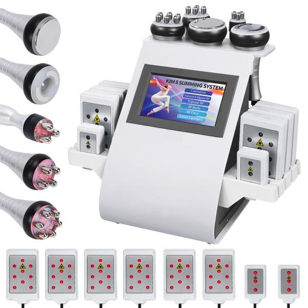 Advanced 6-In-1 Lipo Laser Slimming Machine With RF Cavitation Vacuum