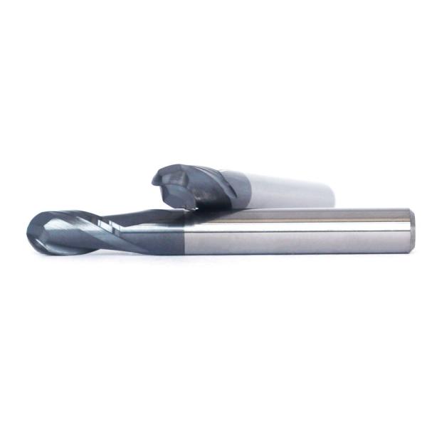 6.5 Mm 6mm .025 .020 Ball End Mill Aluminum Machining 3D Milling HRC50 2 Fl