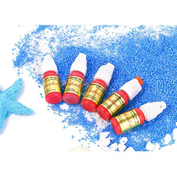 Пигменты макияжа Микро-пигментацией маслообразные Семи постоянные с чистым матер