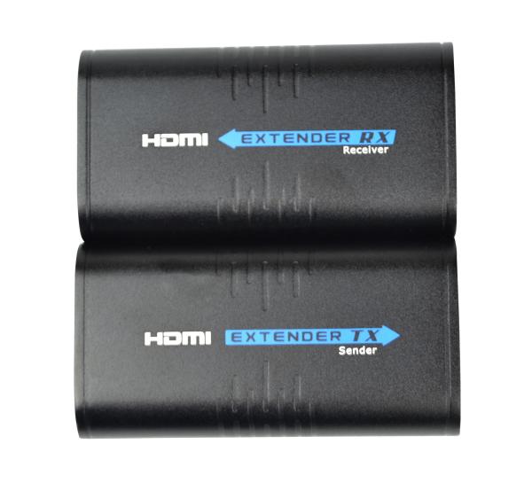 HSV373 DC 5V -12V hdmi extender TCP IP 120m  factory hdmi extender RJ45