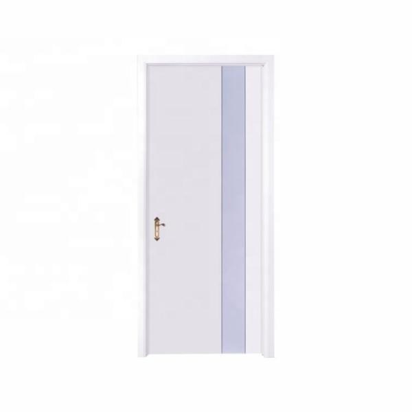 ODM Water Resistant PVC Wooden Doors HDF Engineered Eco Friendly