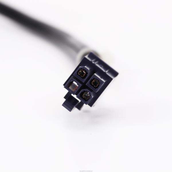 2 4 6 8 Pin Mini DIN Cables Male To Terminal Connector Extension Cable Assembly