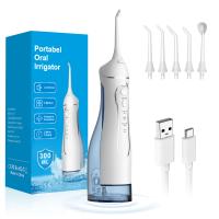 Flosser de água sem fio elétrico de plástico ABS DIY IPX7 Impermeável para limpeza de dentes