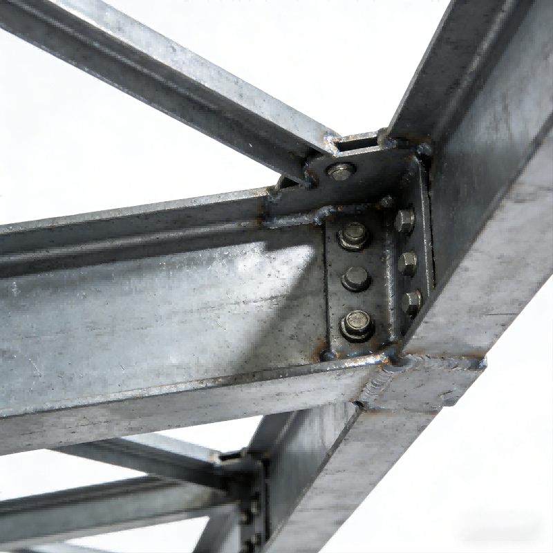 Customized Duplex Steel Frame Mezzanine System For Commercial Exhibition Halls