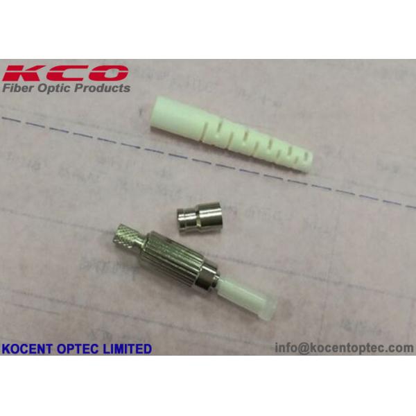 Patch Cord Pigtail Fiber Optic Connectors DIN PC 0.2dB Insertion Loss With Ceramic Ferrule
