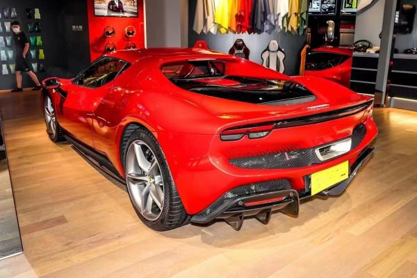 296 Ferrari Widebody Kit OEM Carbon Fiber Engine Guard Plate