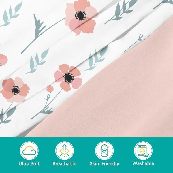 Skin Friendly Standard Bassinet Crib Sheet Bassinet Mattress Sheet