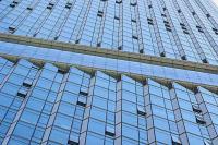 Isolement acoustique en aluminium pour murs de rideau de bureaux sur mesure avec contrôle de la lumière