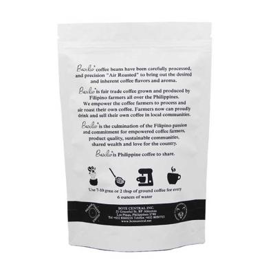 Aluminum Foiled Line PE Coated White Kraft Paper Bag Chicken Packaging Bags Aluminum Foil Bag