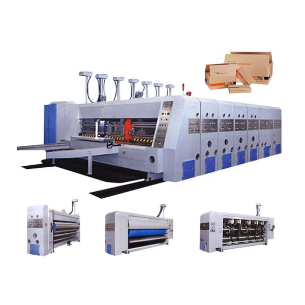 Automatic Corrugated Carton Box Making Machine / Flexo Printing Machine