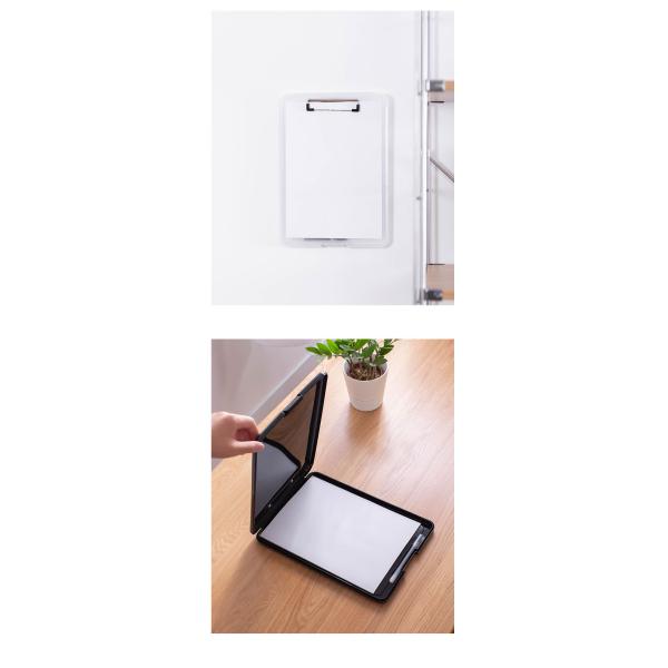 Eco-friendly A4 Plastic Foldable Clipboard Storage Nursing Clipboard Document Case