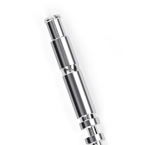 12.0mm Female Socket Terminal Silver Plated Red Copper Milling Flat With Hole Connector Pin