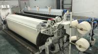 Pano que rola o tear eletrônico do jato do ar do jacquard