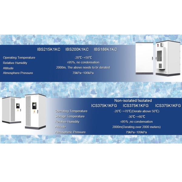 LiFePO4 Industrial And Commercial Energy Storage System With Fire Alarm System