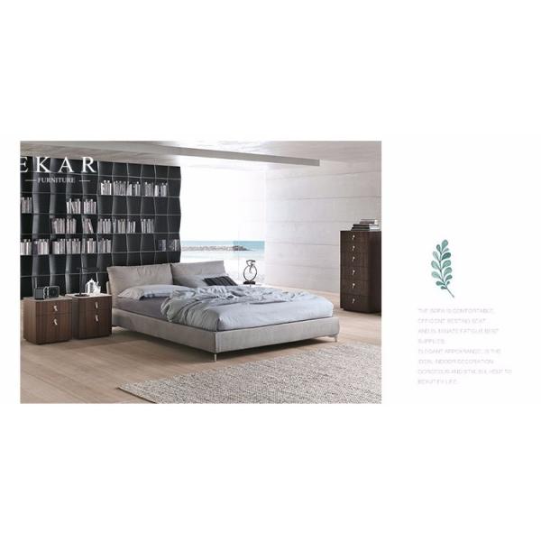 Latest Wooden Double Bed King Size ZZ-BD007