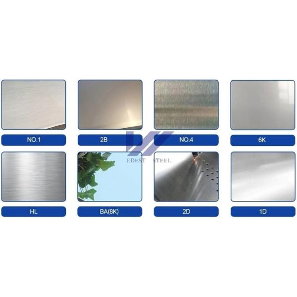 2B Finish SUS 316 Stainless Sheet 316L 316H 316Ti Stainless Steel Sheet 0.5mm-16.0mm