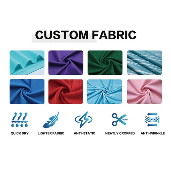 Формы футбола набора Джерси футбола коротких людей рукава случайные тренируя сублимированные