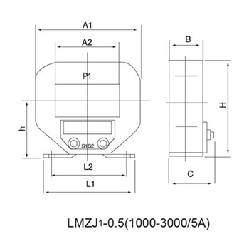 transformadores atuais do contator da C.C. 0.5KV/3KV, dispositivos de proteção exatos da baixa tensão